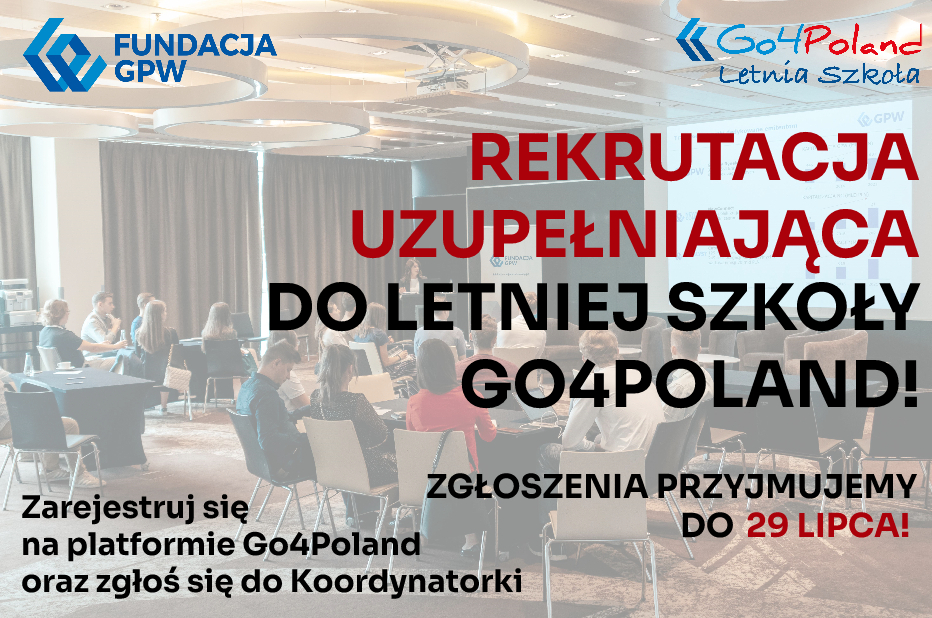 Trwa REKRUTACJA UZUPEŁNIAJĄCA do Letniej Szkoły!